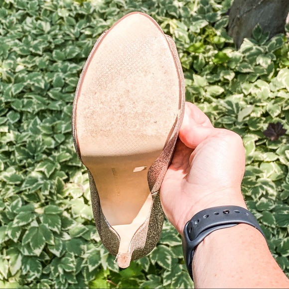 Chinese Laundry Glitter Blush Peep Toe (6) - Picture 7 of 8